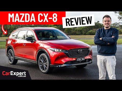 2023 Mazda CX-8 (inc. 0-100 & autonomous) 7 seat SUV review