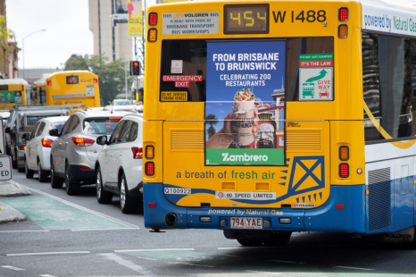 Do I have to always give way to buses in Australia?